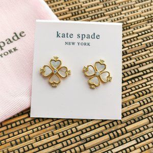 Kate Spade Legacy Logo Demi Fine Flower Earrings